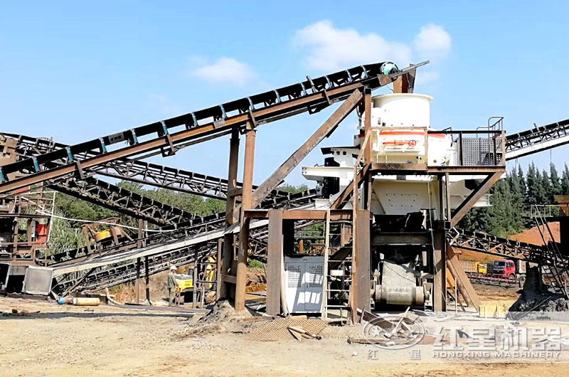 制砂機成品粒型好，成品多用于建筑工程，道路基建